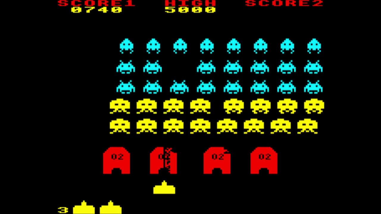 Space Invaders (David McKeran) for the BBC Micro