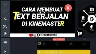 CARA MEMBUAT TEXT BERJALAN DI KINEMASTER