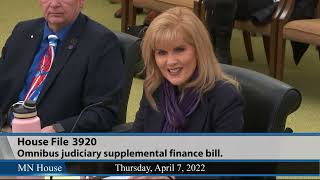 House Judiciary Finance and Civil Law Committee 4/7/22