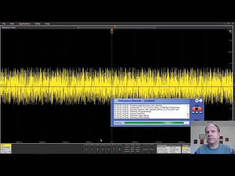 Tektronix Oscilloscope Ethernet