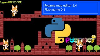 Pygame map editor and game engine part 1
