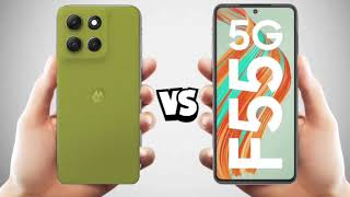 Motorola g86 power vs samsung f55 5g full comparison.