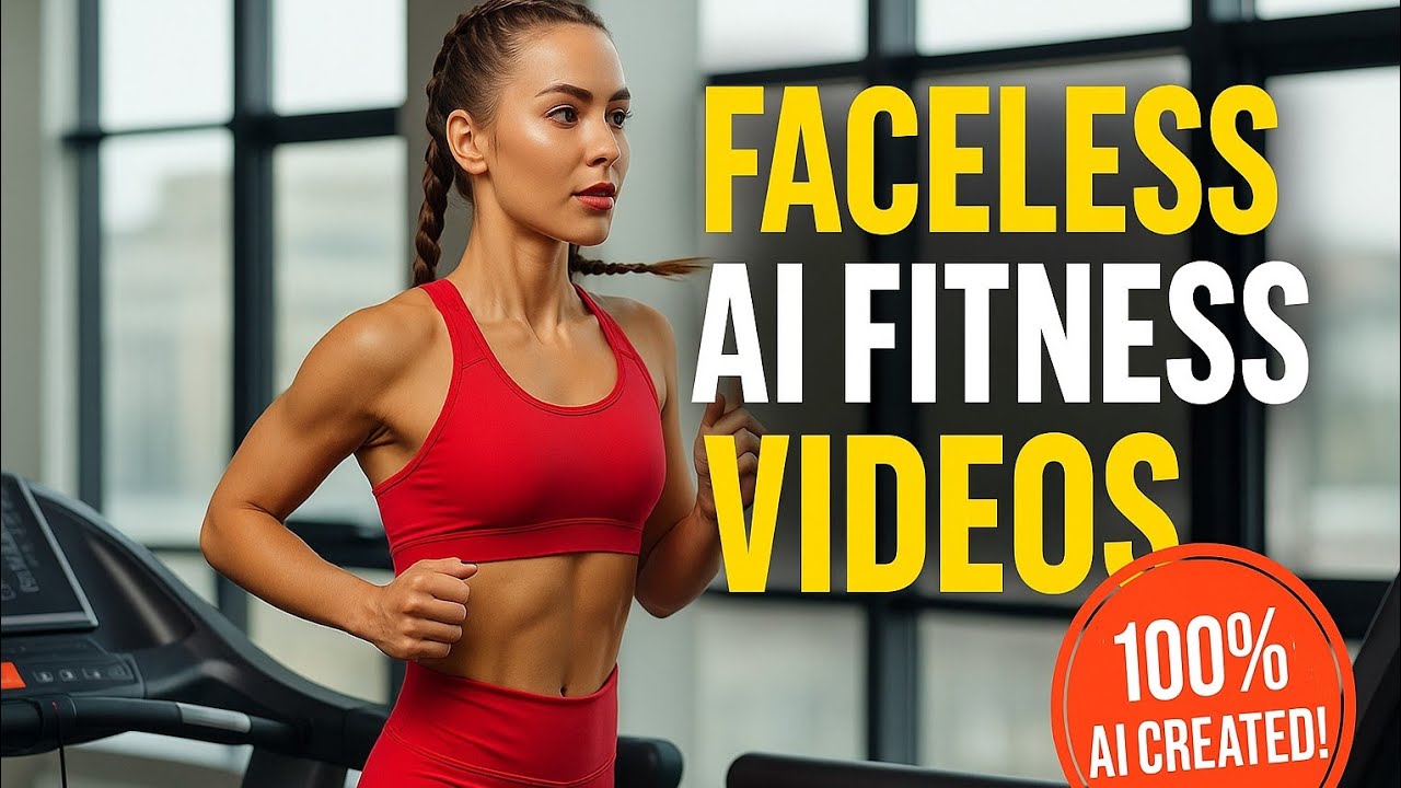 How To Create Viral AI Fitness Videos WITHOUT Showing Your Face — Full Tutorial!