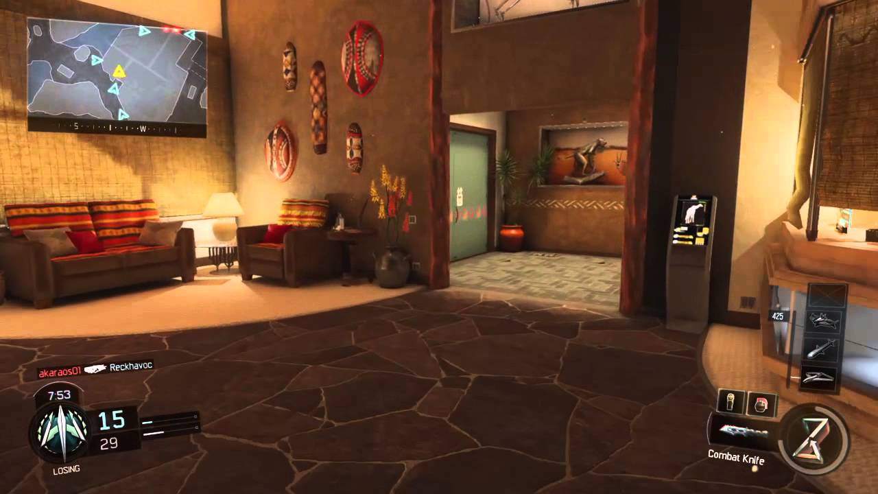 Black Ops 3 COMBAT KNIFE INTERRUPTED QUAD FEED