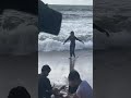Suasana pantai anyer