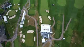 Drone Flight: Truist Championship 2025 (The Wissahickon Course @ Philadelphia Cricket Club