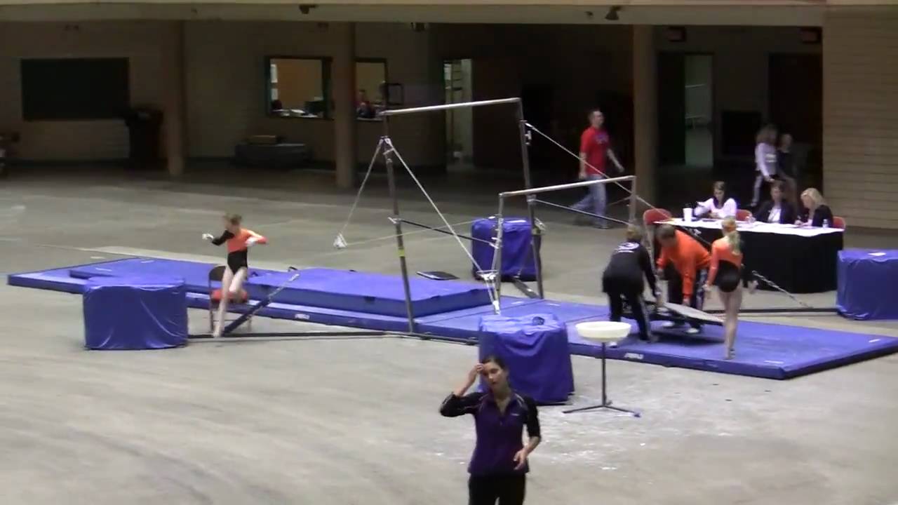 Level 5 Bars Gymnastic Routine Jamie's Level 5 Bar Routine at Chow's Rising Stars Gymnastics Meet ...