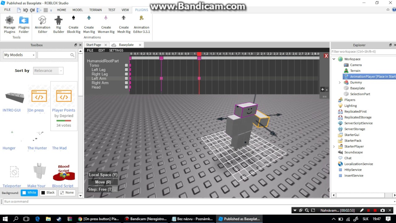 How To Do A Punch Animation By Pressing Q Or E Tutorial Youtube - roblox punch animation script