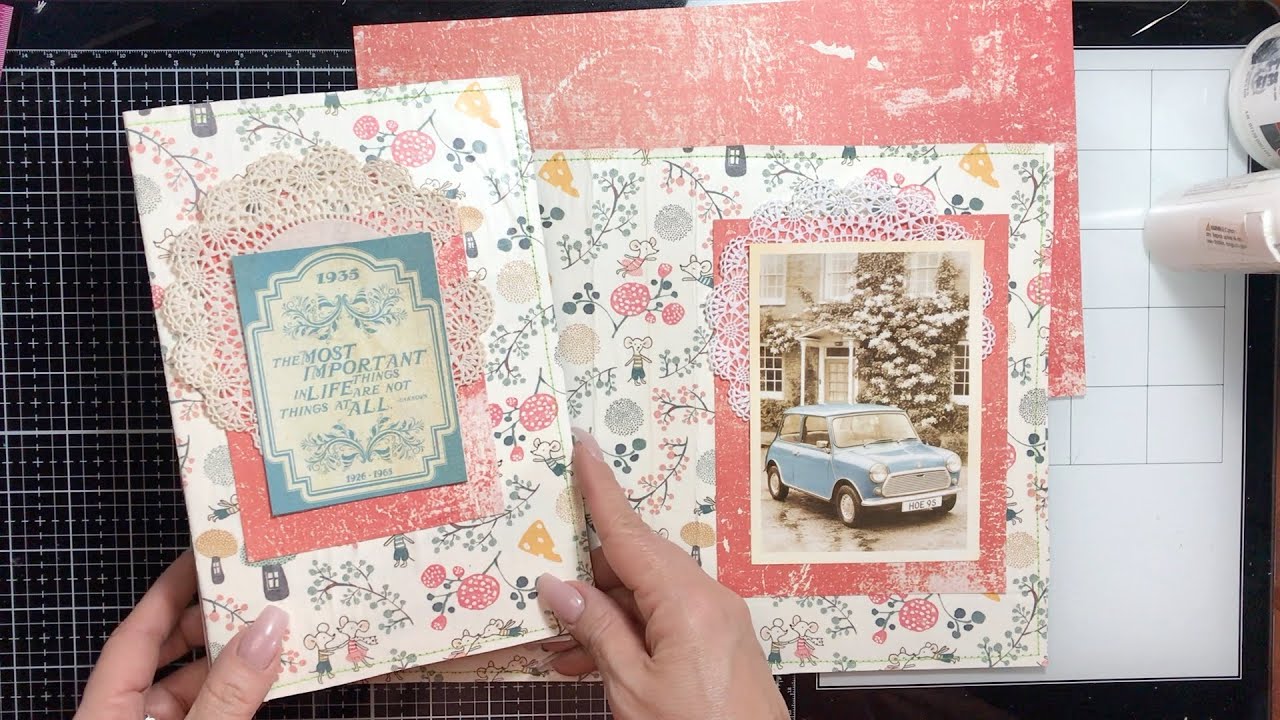 Junk Journal Covers - Junk To Treasure - Using Junky Junk & My Stash To Decorate The Exterior Covers