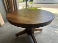 Breathing Life back into this 101 year old table!