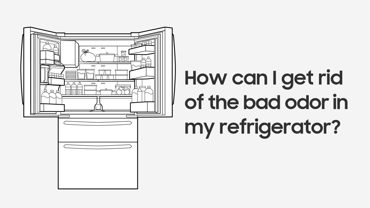 How can I get rid of the bad odor in my refrigerator? YouTube