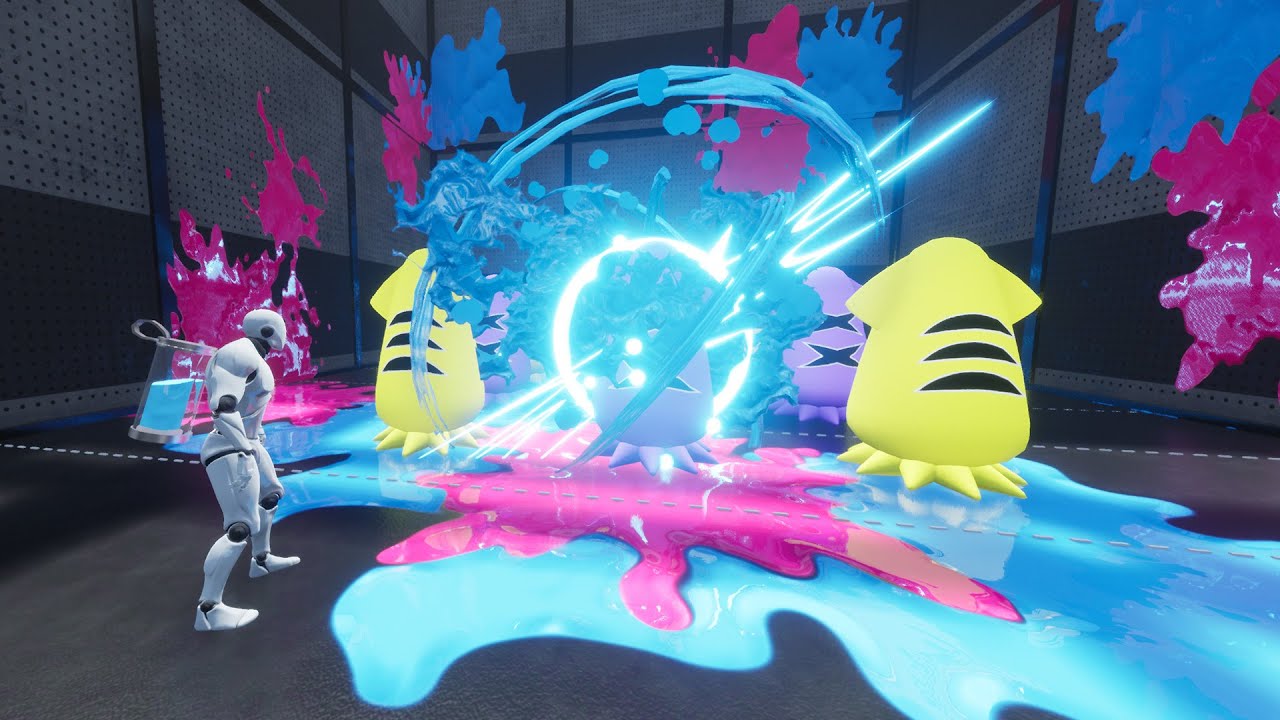 Splatoon Paint Splashes VFX Case Study Ge Lush YouTube