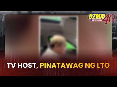 TV host summoned by LTO after driving without seatbelt | Headline sa Hapon (22 September 2026)