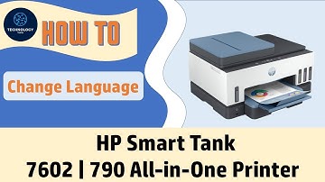 HP Smart Tank 7602 | 790 AiO Printers : How to Reset to factory defaults