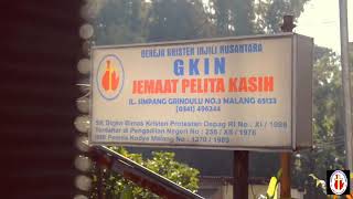 Ibadah Minggu pagi di NECC GKIN Pelita Kasih Malang