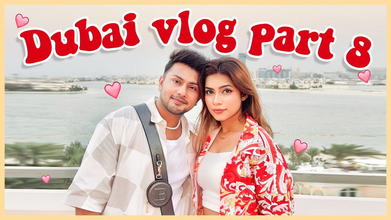 We went to one of the best hotels in Dubai😍❤️ || Dubai Vlog part 8 || Nagma Mirajkar