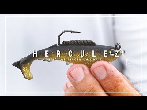 Introducing the HERCULEZ Pre-Rigged Swimbait 