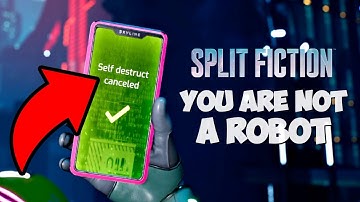 SPLIT FICTION You Are Not a Robot Trophy Guide - Captcha mini game