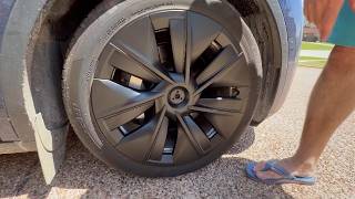 Hub Caps for Tesla Review & Unboxing  - 4K