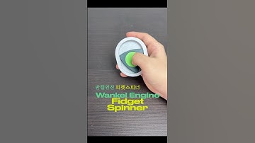 Spin Spin! 3D printed Wankel Engine Fidget Spinner / 3D 프린트 반켈엔진 피젯스피너!
