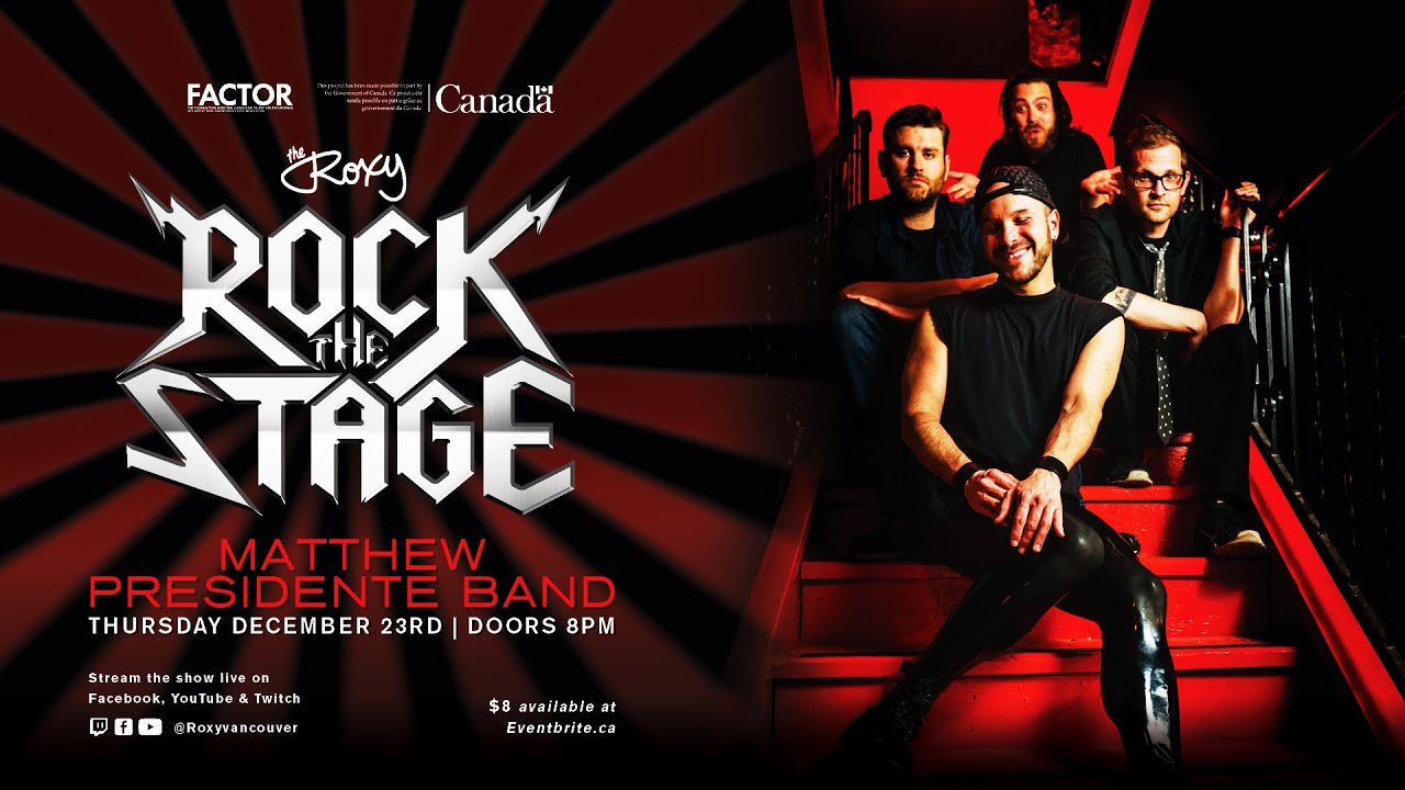 Rock The Stage ft Matthew Presidente Band
