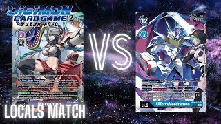 Mervamon VS Ulforceveedramon BT11 Locals Match