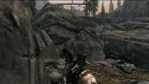 Skyrim Glitch - Missing ground