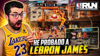 PROBÉ a LEBRON JAMES en NBA THE RUN y es BRUTAL