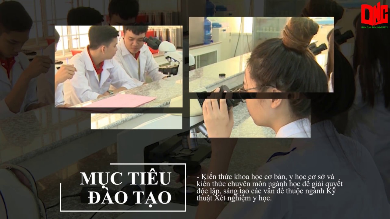NGÀNH KỸ THUẬT XÉT NGHIỆM Y HỌC | TRƯỜNG ĐẠI HỌC NAM CẦN THƠ - youtube