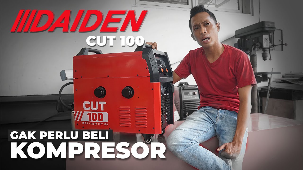 Review Daiden CUT 100 | Mesin Plasma Cutting Tanpa Kompresor Eksternal