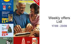 Weekly offers Lidl 17/09 - 23/09