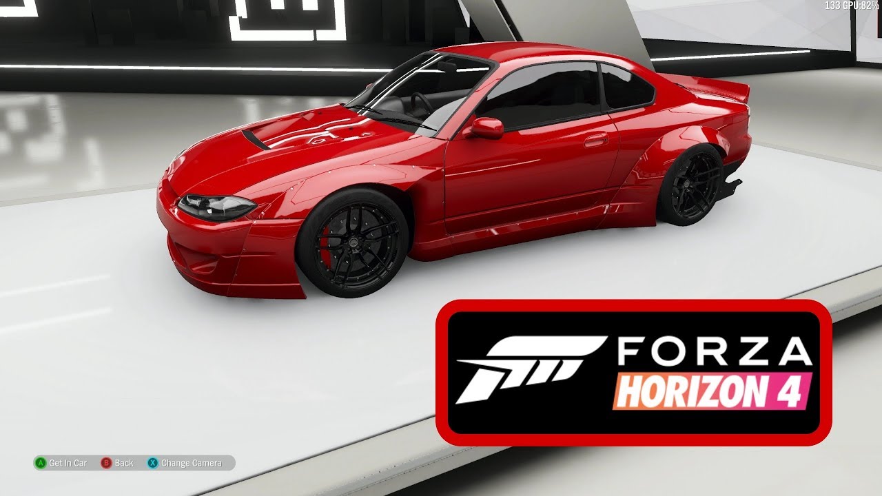 Forza Horizon 4 00 Nissan Silvia Spec R Customize And Drive Youtube