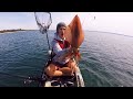 Jigging GIANT Squid! Kayak Fishing ULTRA Clear Waters!