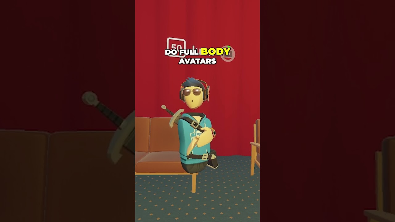 Effects of Full Body Avatars in Rec Room