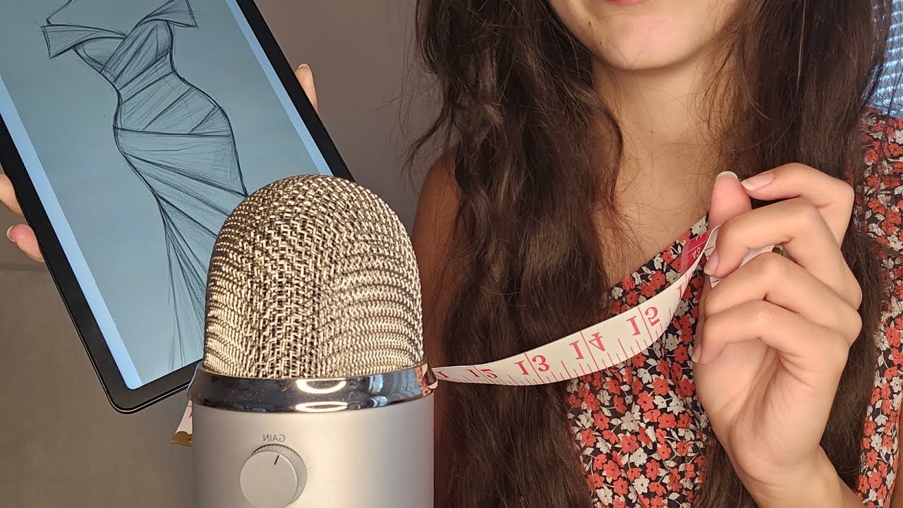 Asmr Fashion Designer-Fabric Scrathing/Асмр Моден Стилист👗👚 - YouTube
