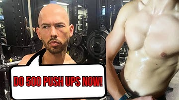 ANDREW TATE CHALLENGED ME TO DO 500 PUSH UPS