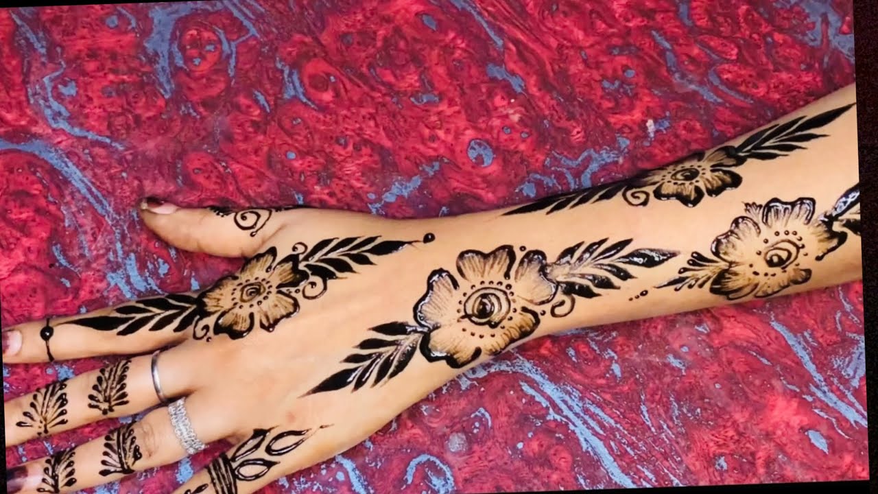 Cilan 2nashqad oo qurux badan/2 fashion mehendi design