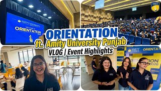 Orientation of Freshers 2026 at Amity |