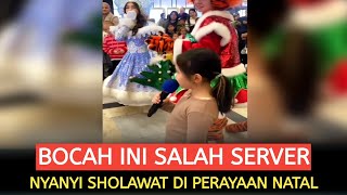 Saat Sholawat Terdengar di Perayaan Natal, Semua Orang Memilih Mendengarkan