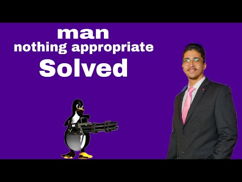 How to solve nothing appropriate in linux 2022