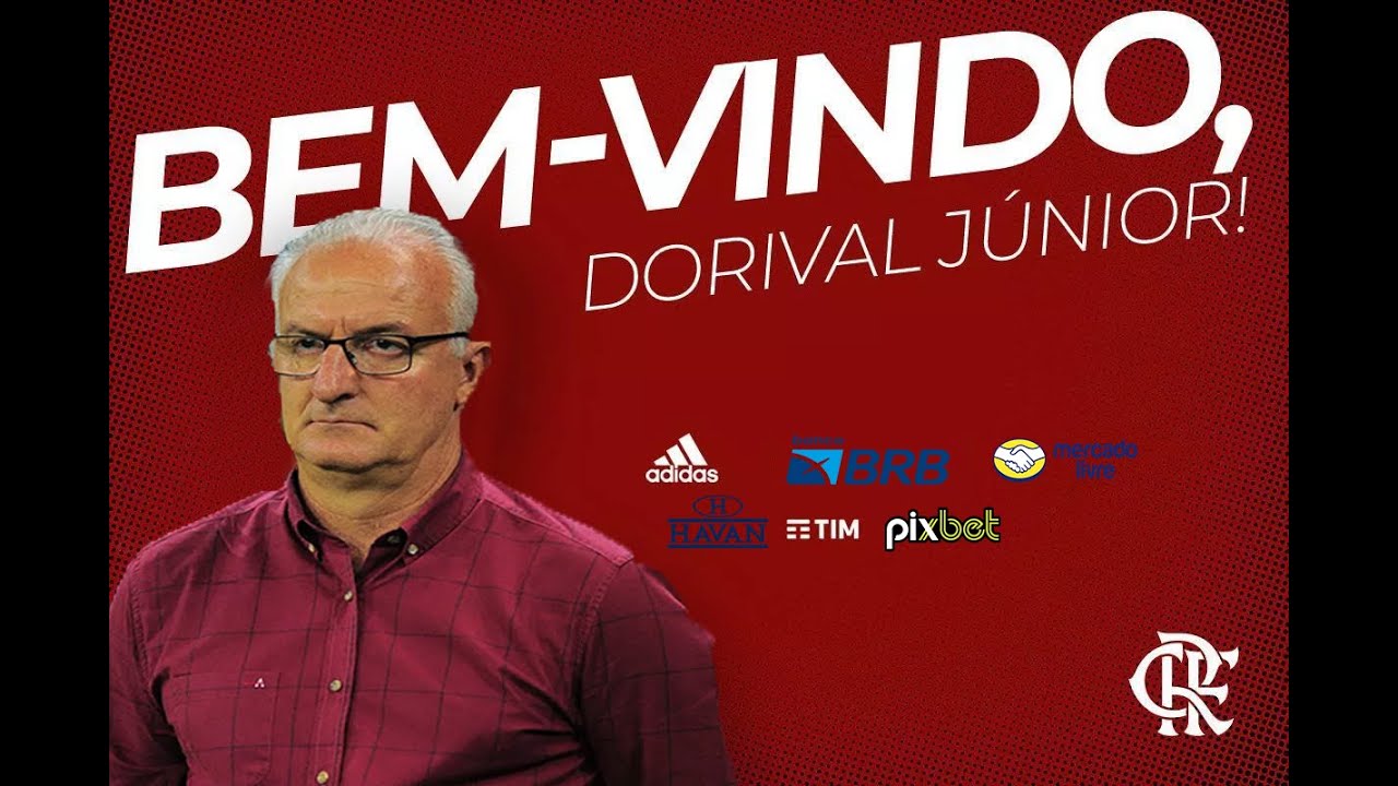 DORIVAL JUNIOR É O NOVO TREINADOR DO FLAMENGO !!!!! - YouTube