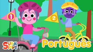 10 Bicicletinhas | Canções Infantis | Super Simple Português 10 Bicicletinhas | Canções Infantis | Super Simple Português