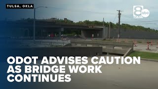 ODOT advises caution as US-75 bridge work continues, aims for late summer opening