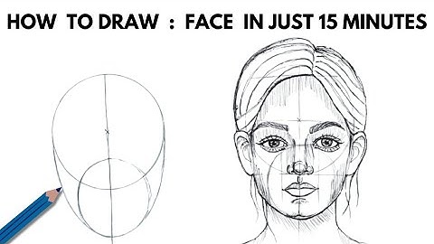 ✅Basic Face Proportions Made Simple | Sketching Tutorial : Easy  (Step by Step) @sajila