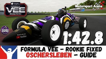 iRacing Formula Vee Motorsport Arena Oschersleben - Grand Prix  - Track Guide - 1:42.817 Sim Racing