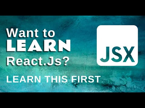 Crash course on JSX- React for beginners - YouTube