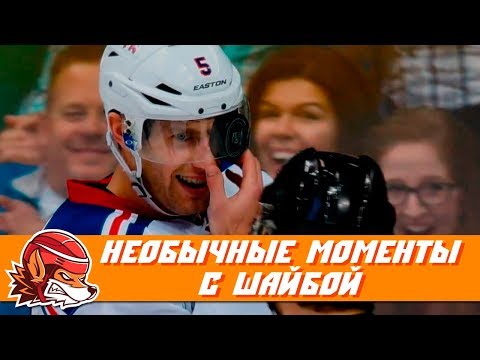 Топ 10 самых необычных моментов с шайбой в НХЛ