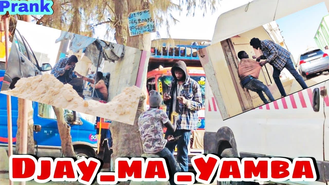Prank#Djiayma yamba regardez la réaction des inconnus