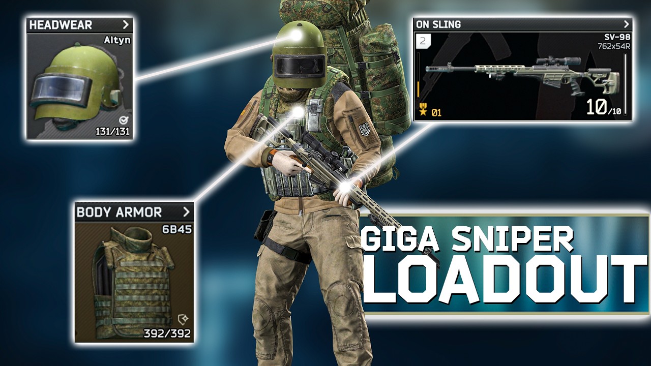 The GIGACHAD Sniper Loadout! - Escape From Tarkov