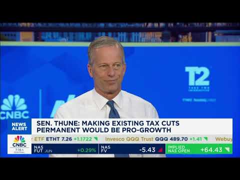 Interview with Senator John Thune on Tax Policies and Economic Growth
